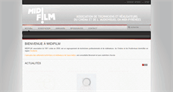 Desktop Screenshot of midifilm.org